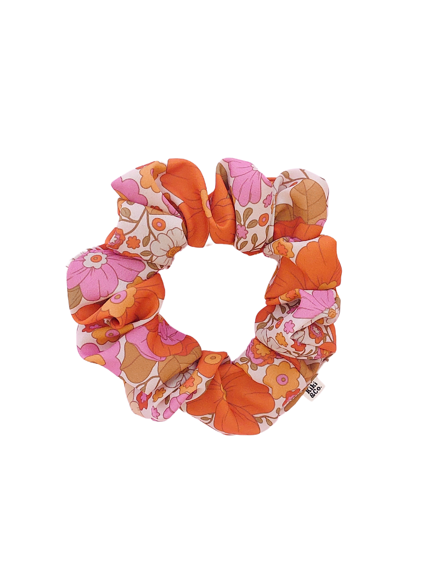 Scrunchie - Autumn Garden - Crepe