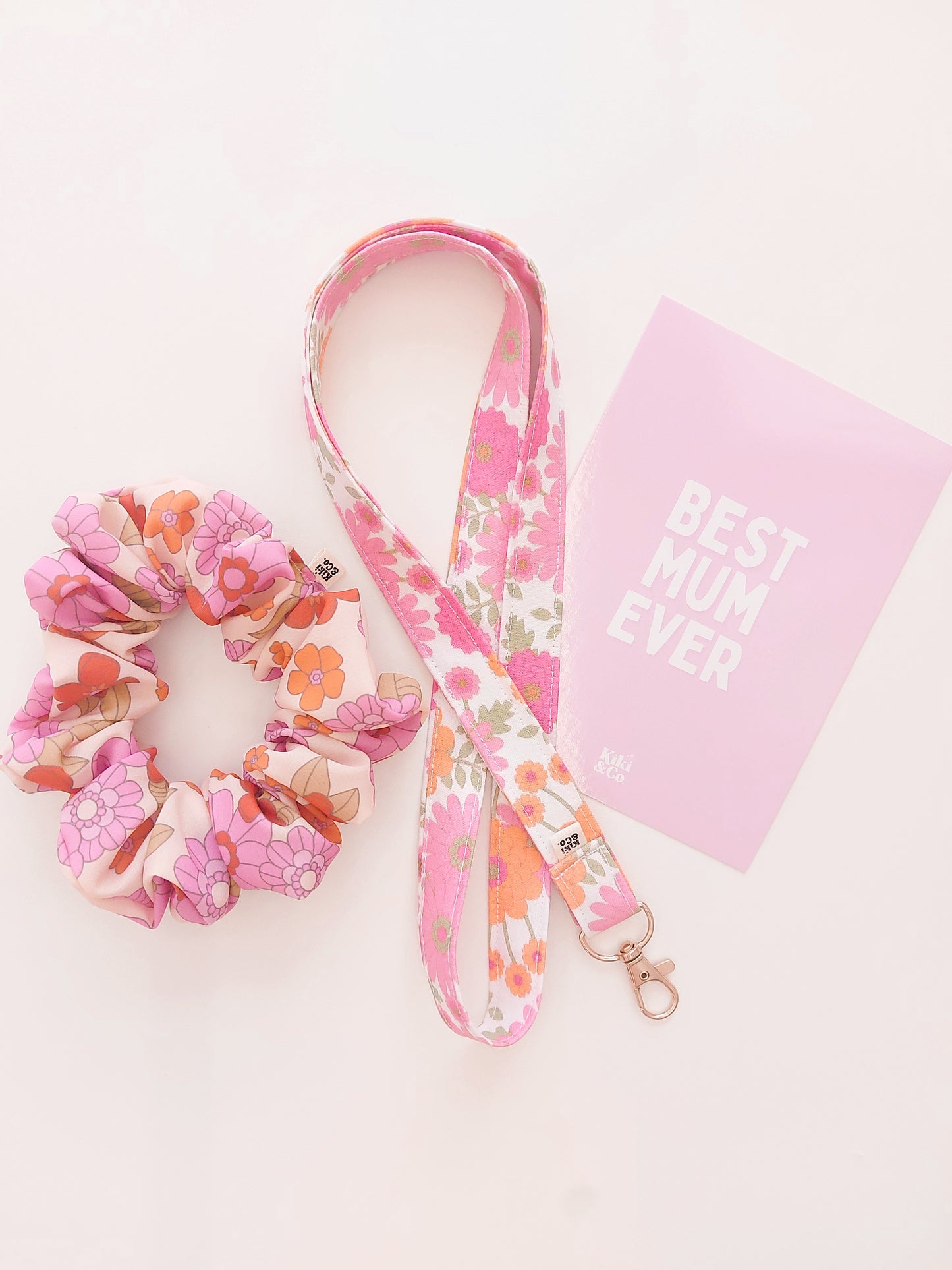 Handmade Lanyard - Vintage Floral