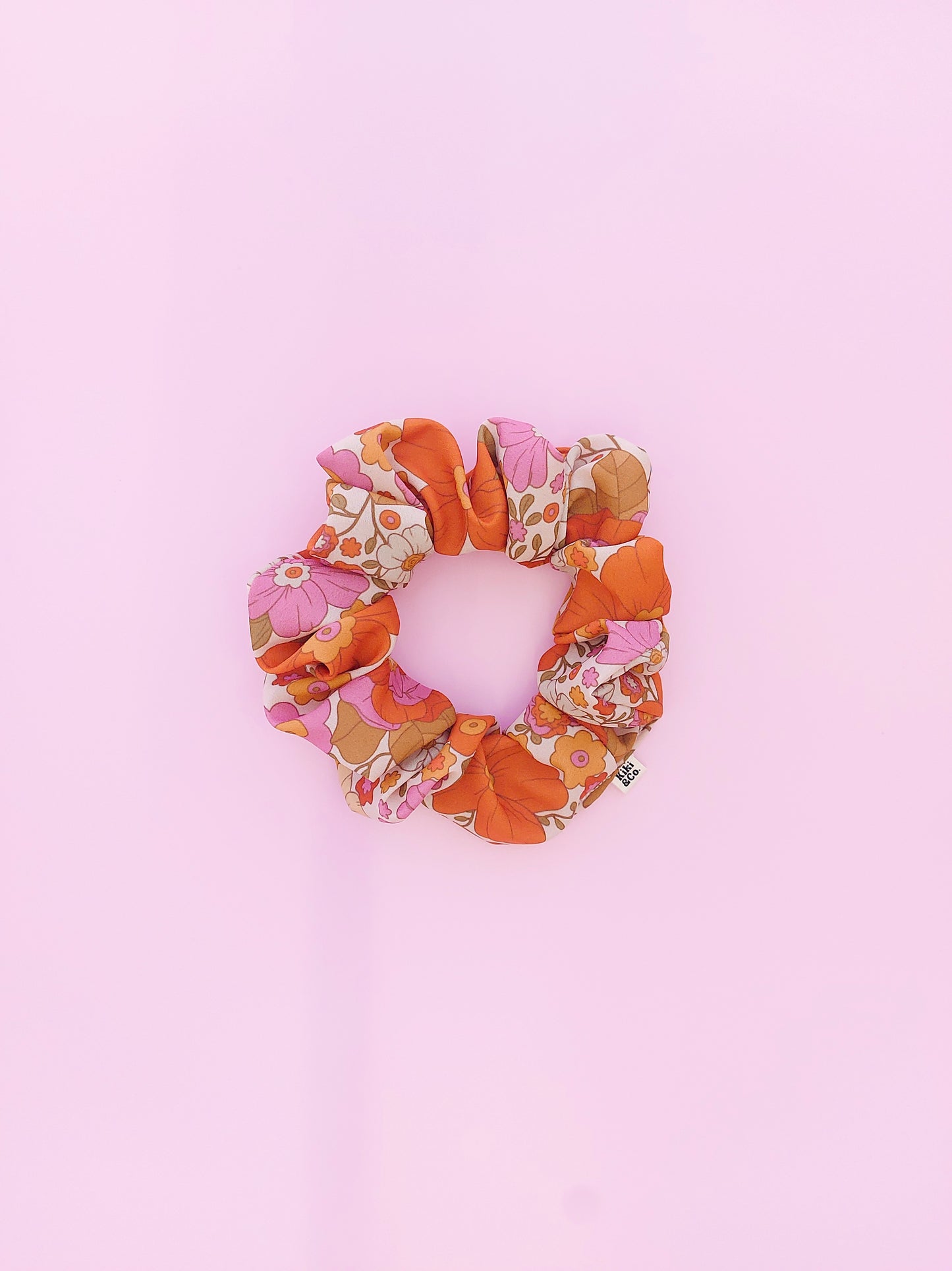 Scrunchie - Autumn Garden - Crepe