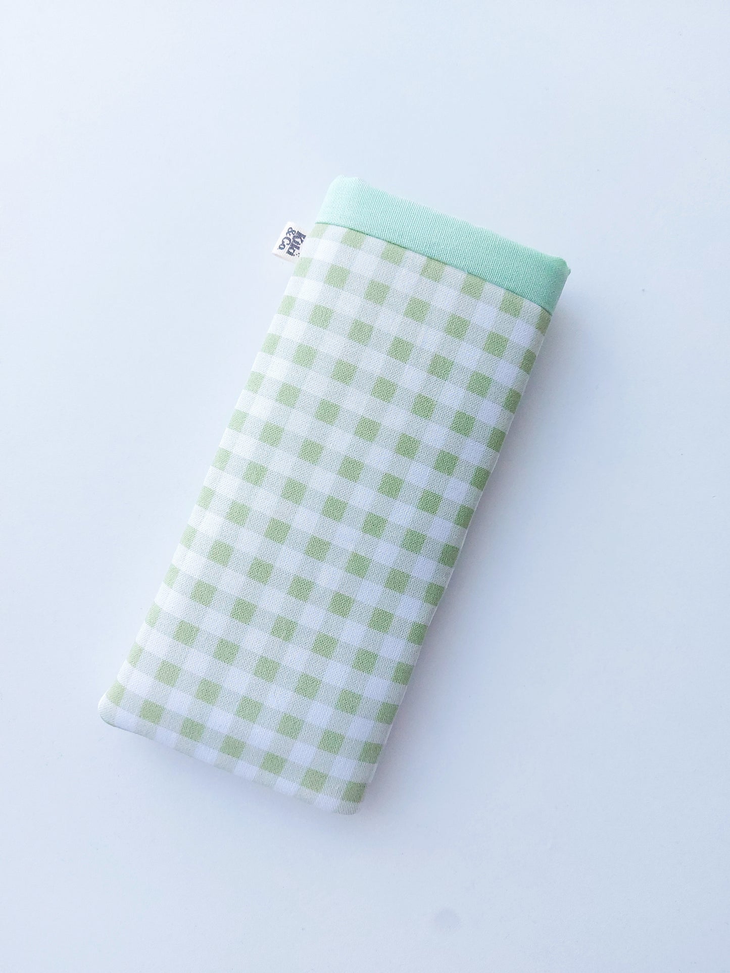 Glasses Slip - Matcha Gingham