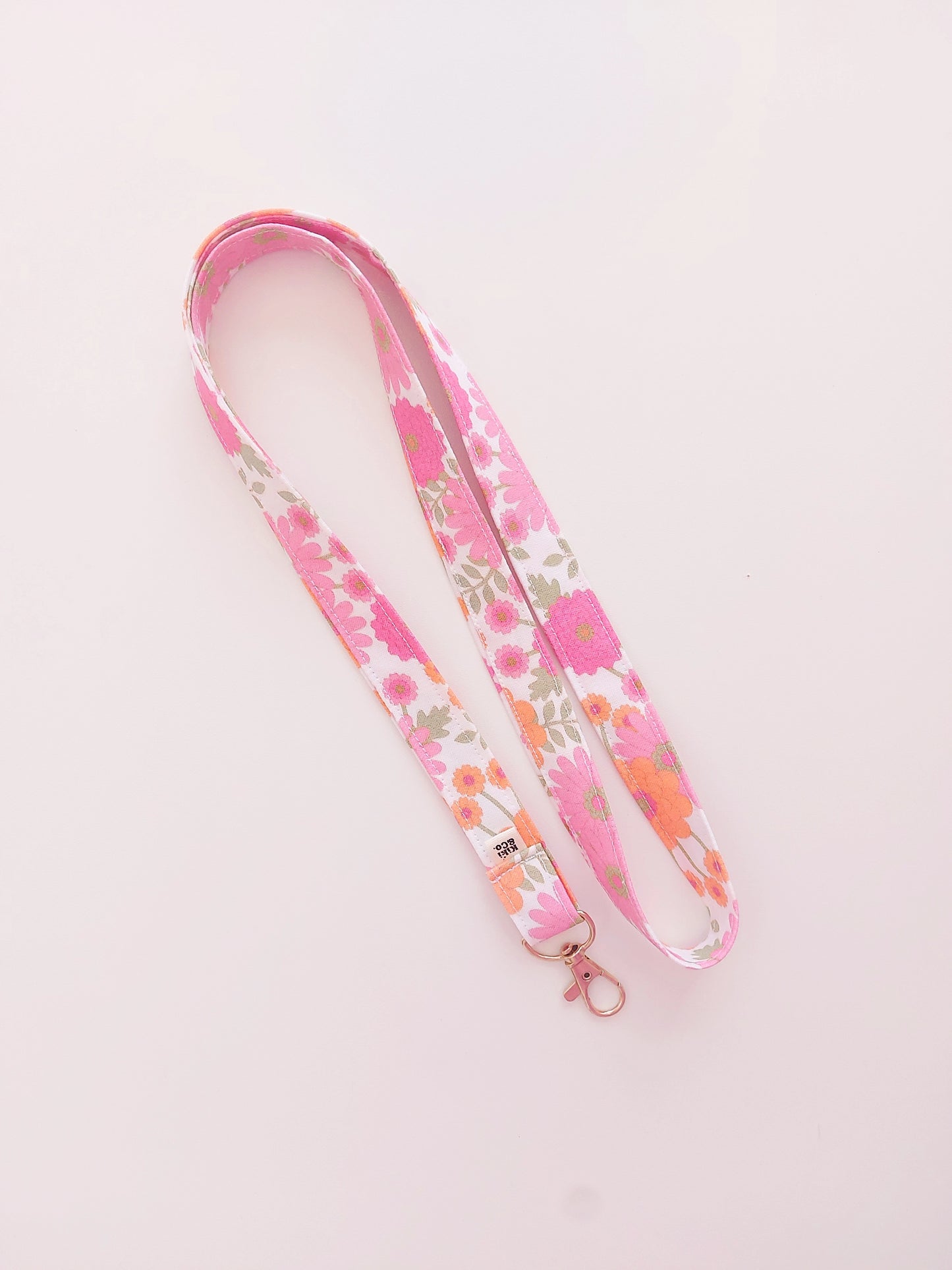 Handmade Lanyard - Vintage Floral