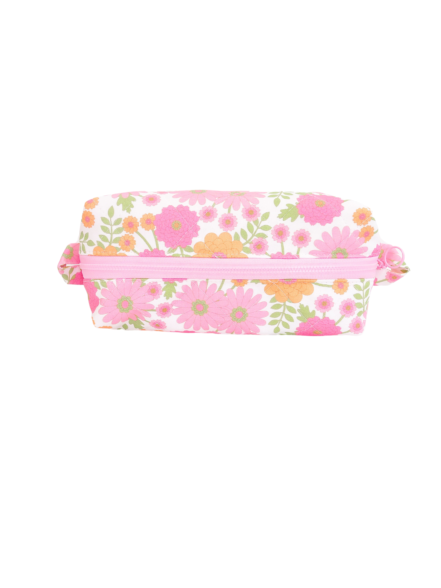 Quilted Makeup Bag- Vintage Floral PRE-ORDER