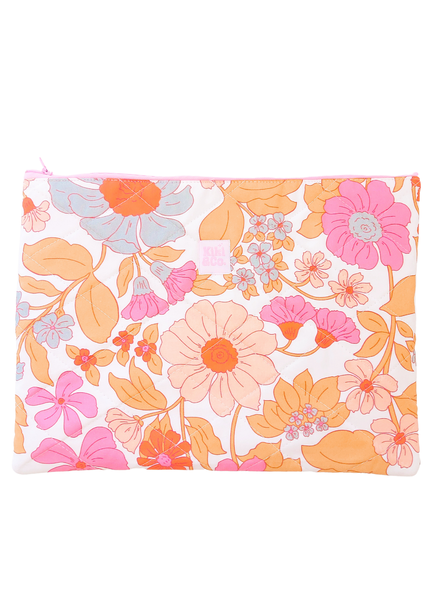 Quilted Laptop Sleeve - Alexandria Floral