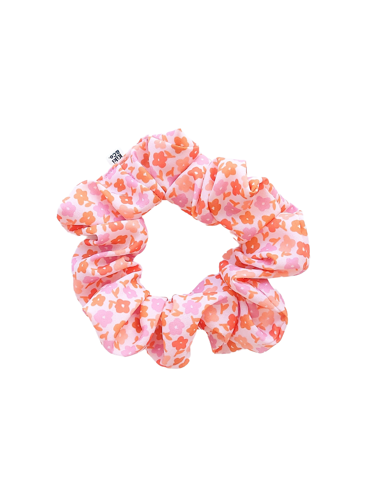 Scrunchie - May floral- Crepe