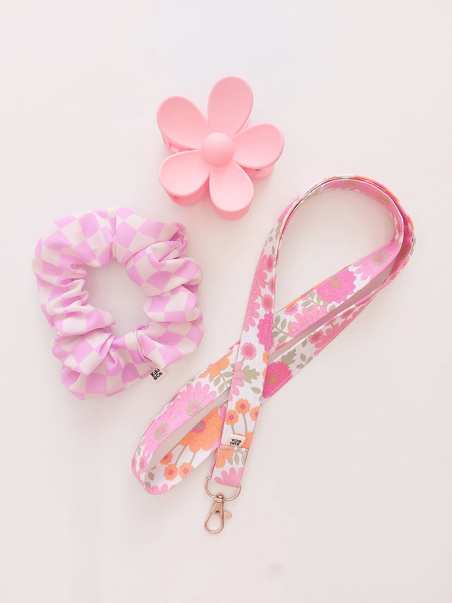 Handmade Lanyard - Vintage Floral