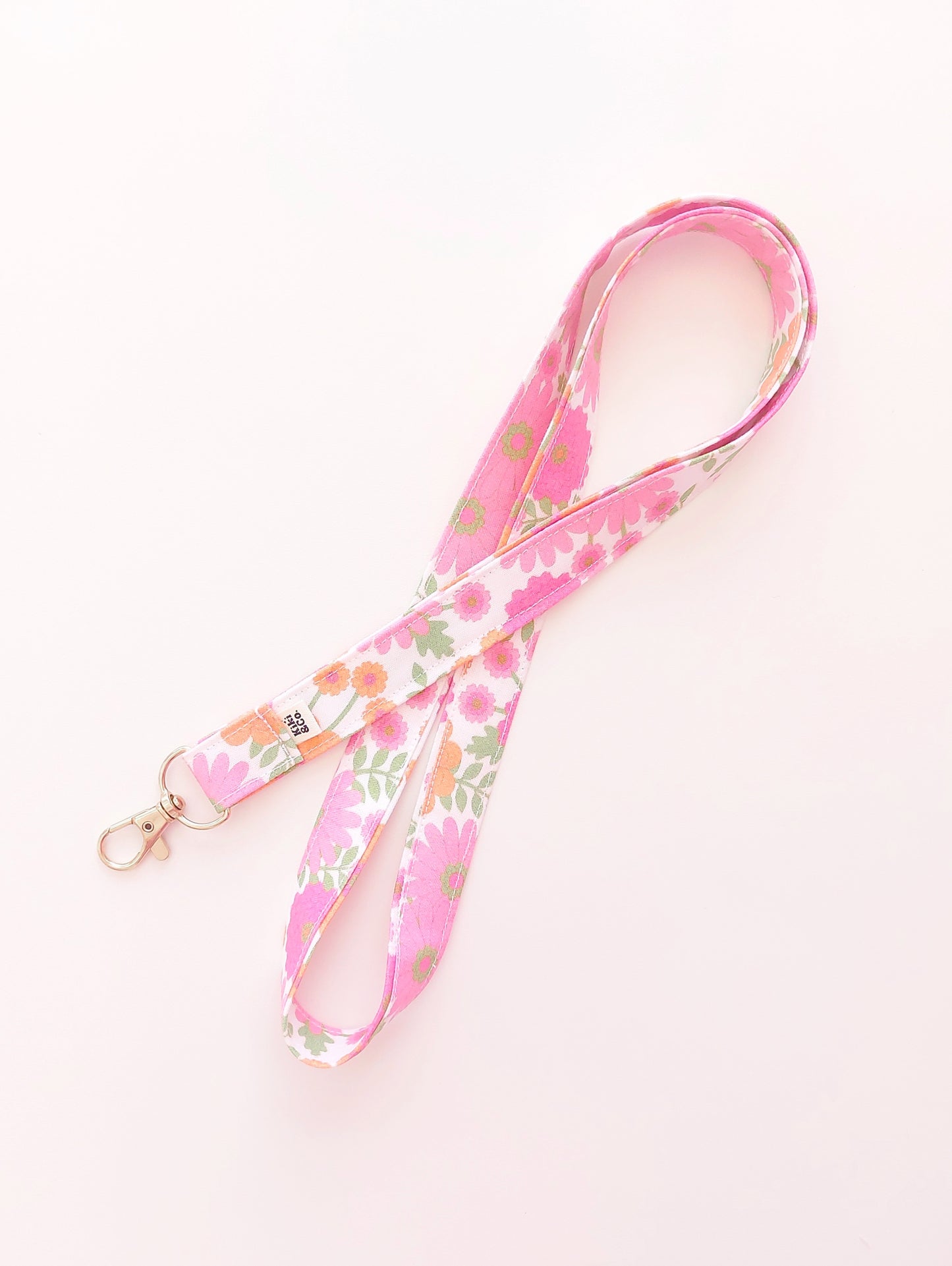 Handmade Lanyard - Vintage Floral