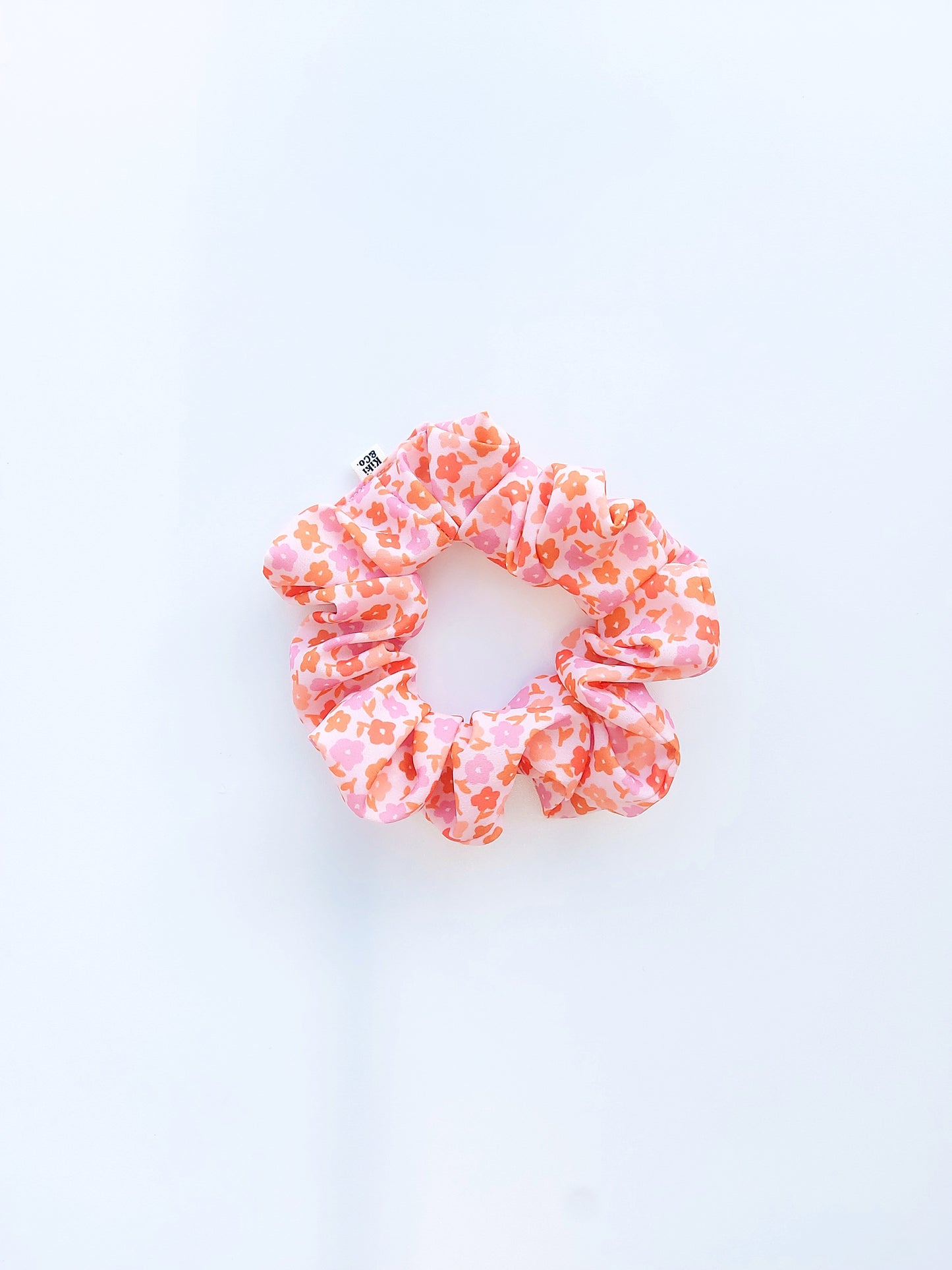 Scrunchie - May floral- Crepe