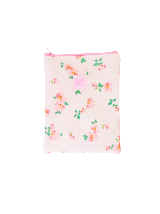 Quilted eReader Sleeve - Faye Floral