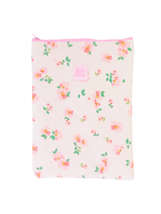 Quilted Book Sleeve - Faye Floral